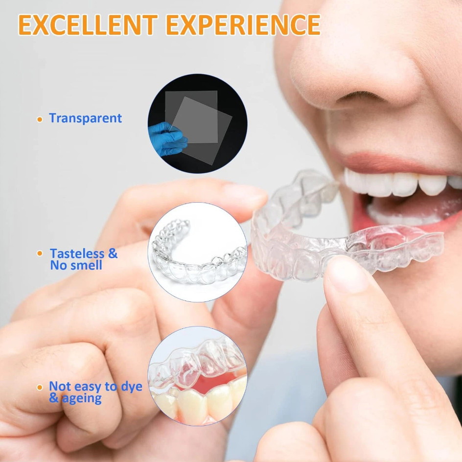 Dental Lab Splint Thermoforming Material Orthodontic Vacuum Forming Hard Soft