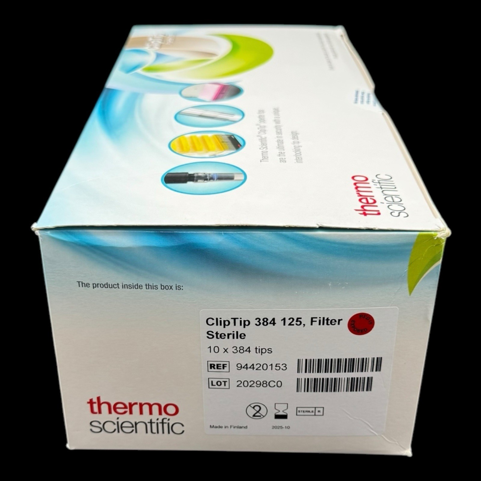 Thermo Scientific 94420153 – ClipTip 384 125ul Filter Sterile – 10×384 Tips