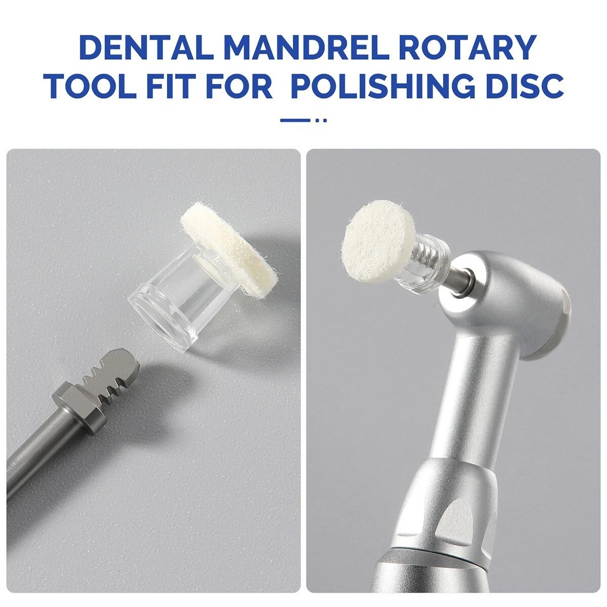 10/ Dental Super-Snap Mandrel CA Fit Shofu 2.35mm Polishing Discs Points Rotary