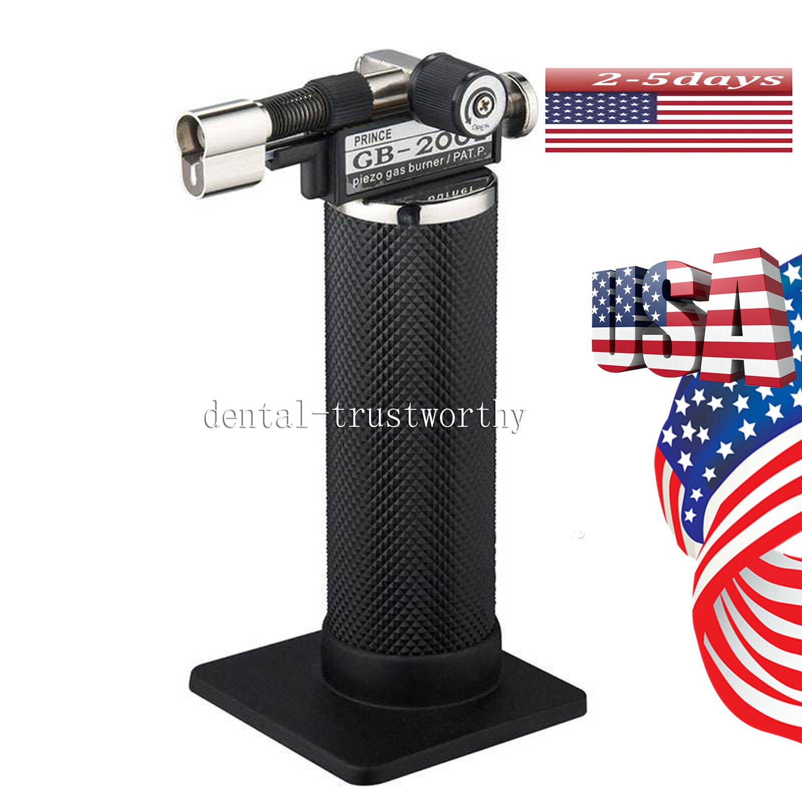 Dental Torch Lighter Industrial Welding Burner Adjustable Flame Soldering