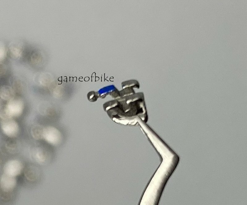 Dental Orthodontic Brackets Braces Standard Roth 022 Slot Hooks 345 Metal Bulk