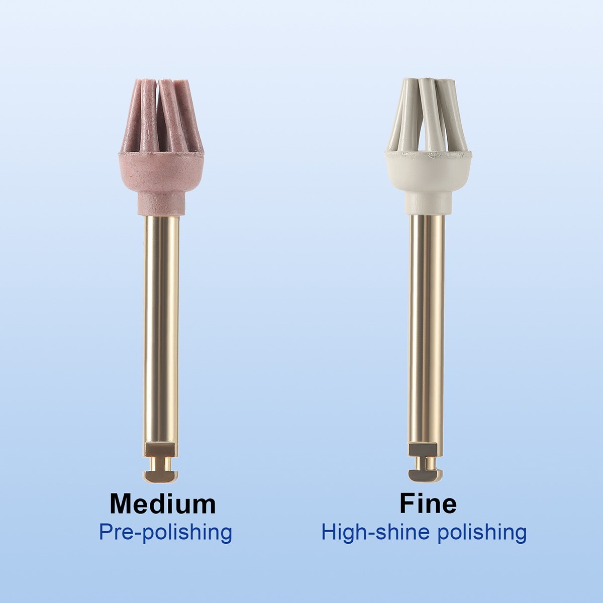 6pcs Dental Composite Resin kit Polishing Wheel RA Medium/Fine for Pre-polishing