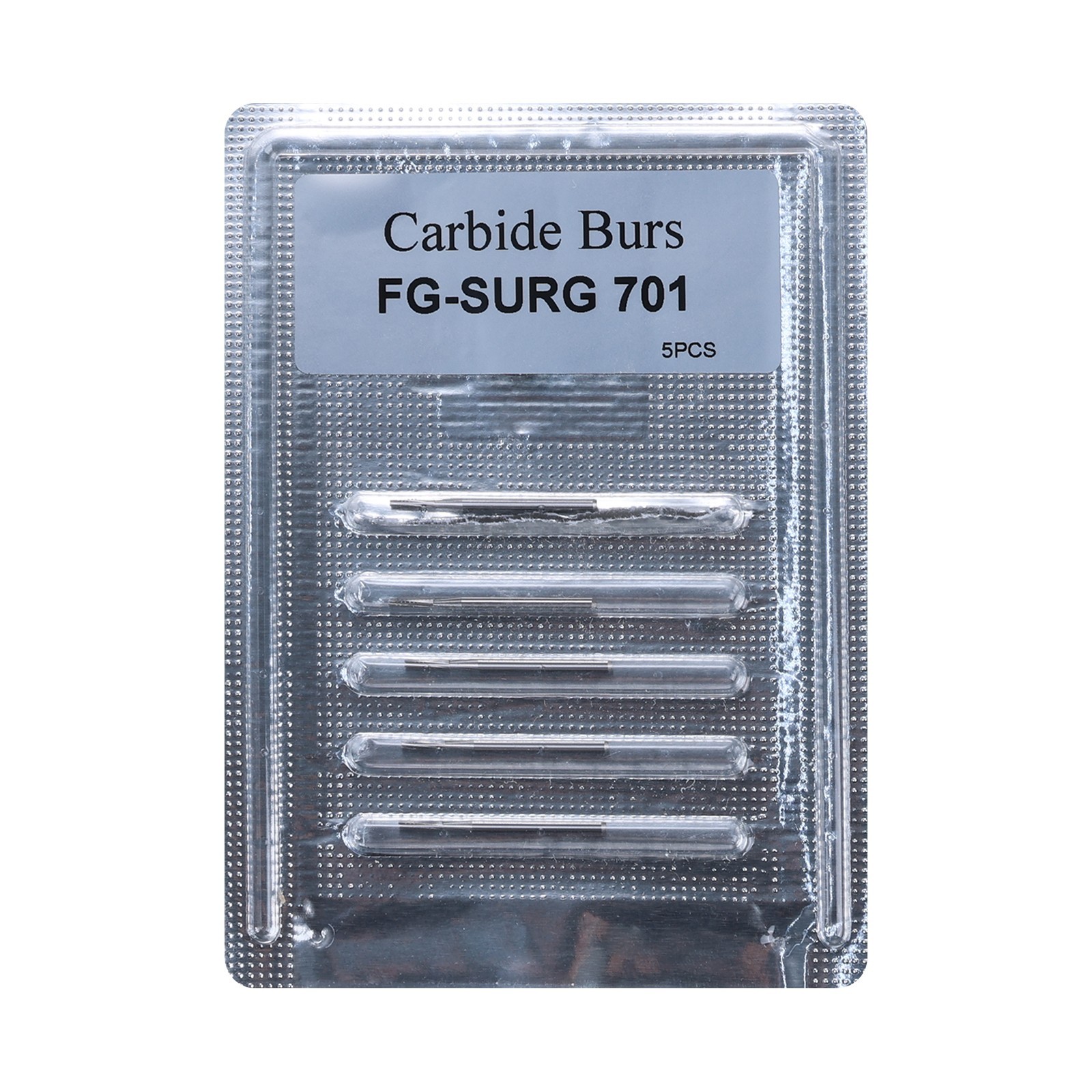Dental Surgical Carbide Burs Friction Grip FG Tapered Fissure 701 Long