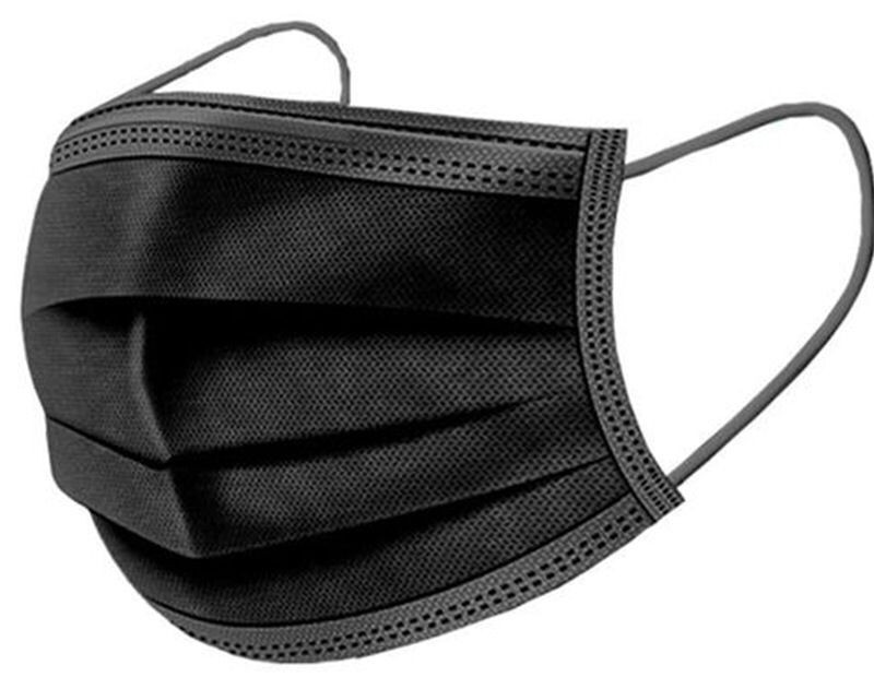 50/100/200PCS 3-Layer Disposable Face Masks Non-Woven Meltblown Anti-Dust Breath