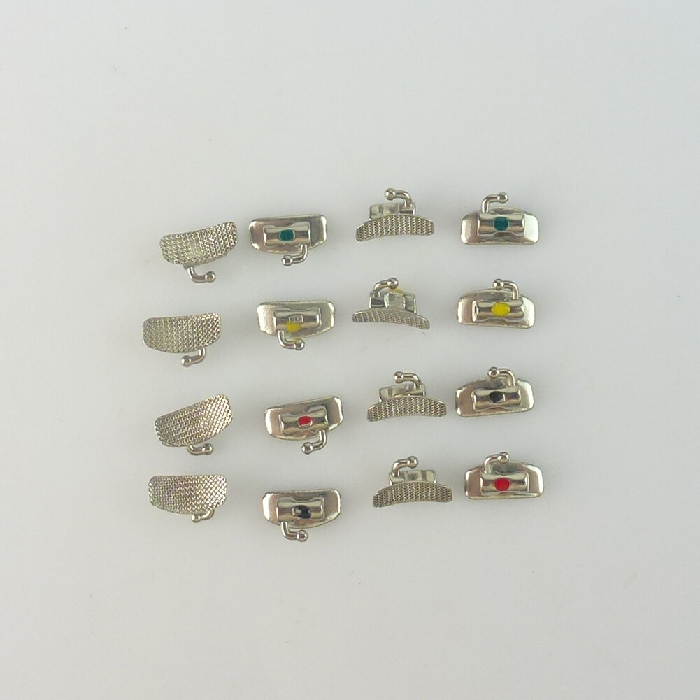 10 bag MBT/ROTH Orthodontic Buccal Tube 1ST/2ND Molar dental bondable Brackets