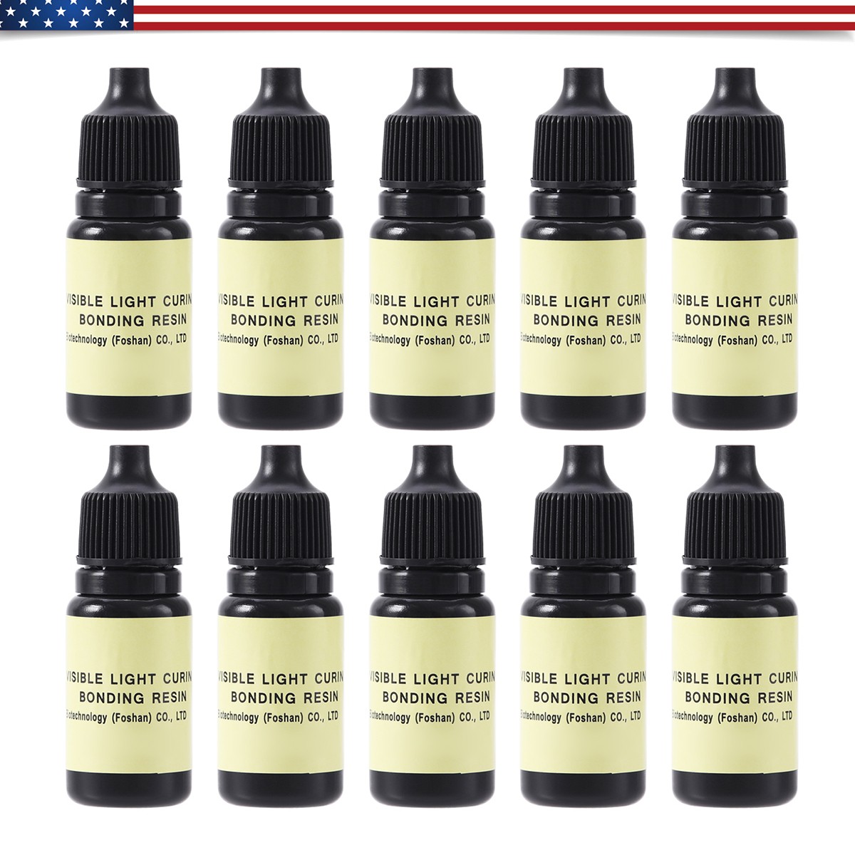 Dental Etch light-curing adhesive Dentin Enamel Resin Bonding Adhesive 5ml/pack