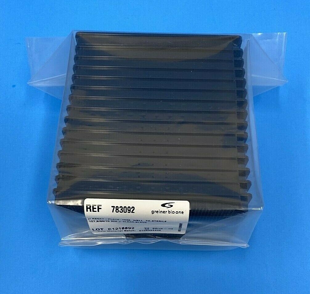 Greiner Bio-One Microplate 1536 Well Black 15 Plates