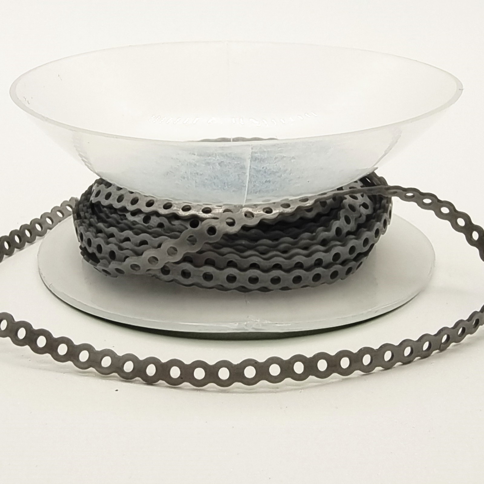 10Rolls Dental Orthodontic Elastolink Chain Long & Short & Continuous Gray