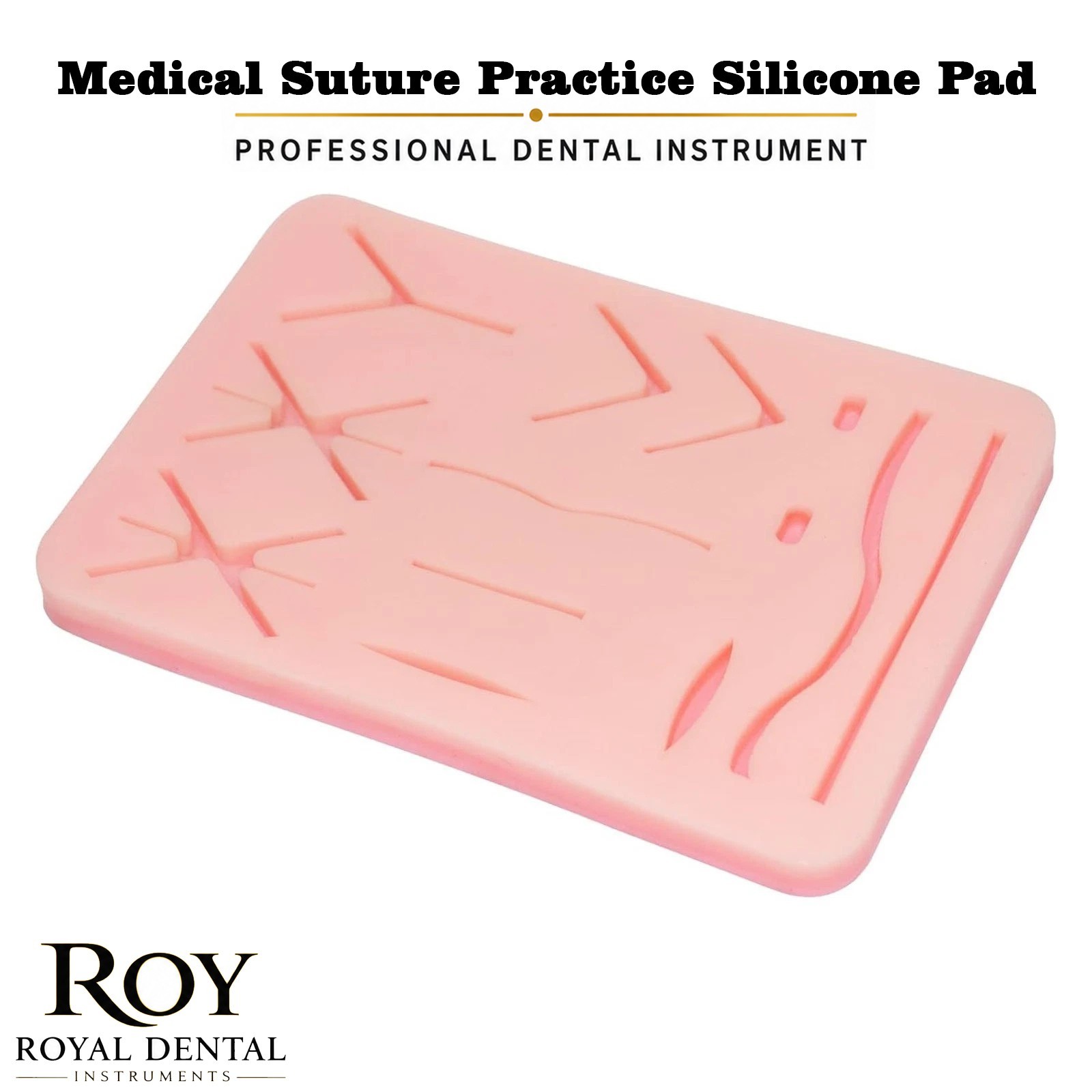 New Medical Skin Suture Practice Silicone Pad Wound Simulated For Training Kit