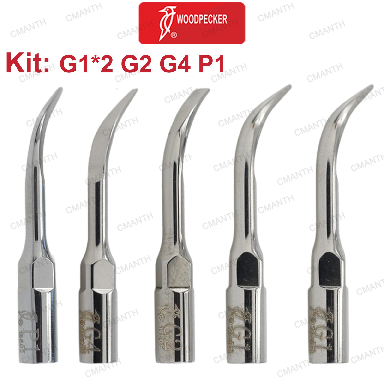Woodpecker DTE Dental Ultrasonic Piezo Scaler Tips Cable Tube Detachable EMS NSK