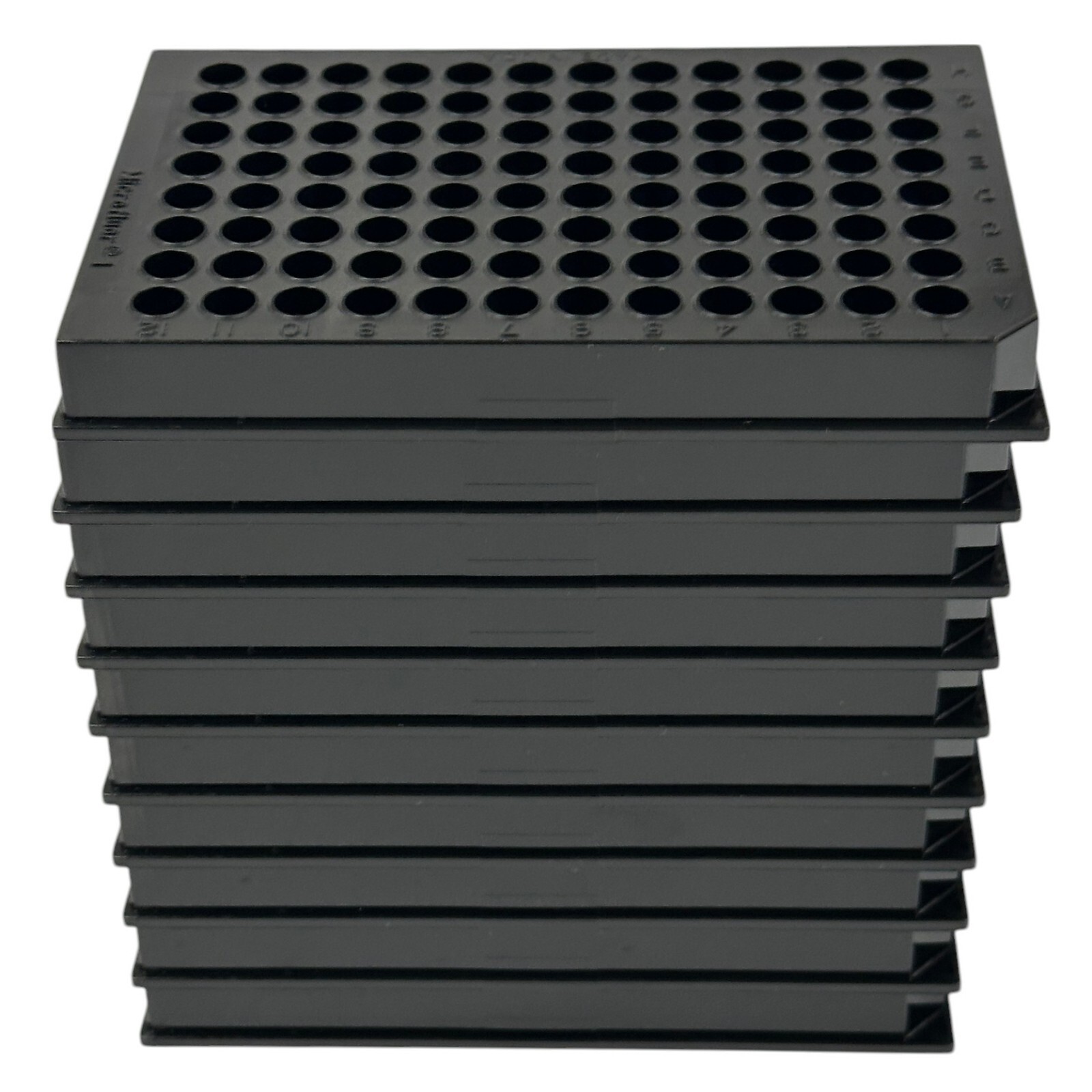 Thermo Scientific 7605 Microfluor 1 Microtiter Plates 96 Well Black 10 pcs