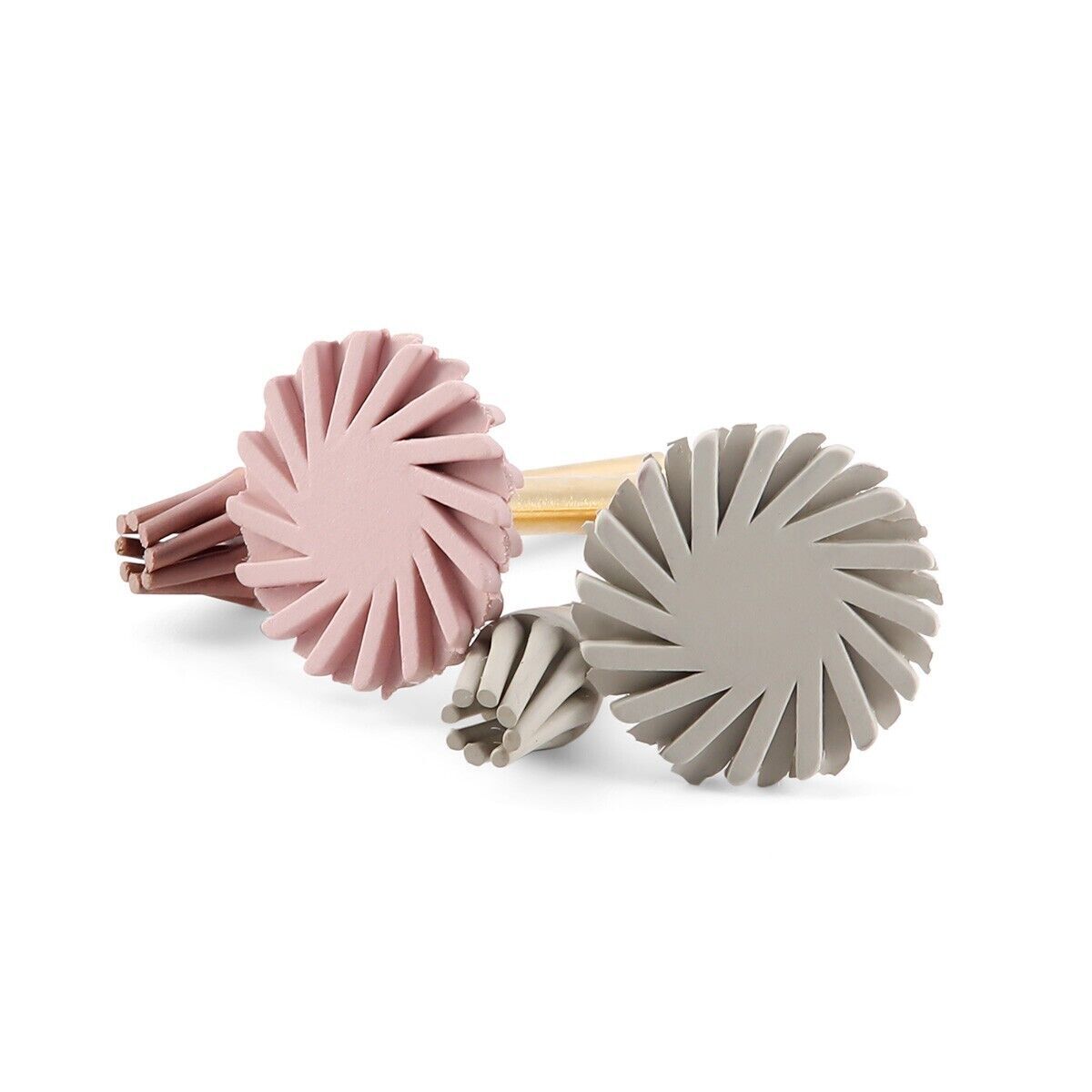 4 Pcs/Box Dental Composite Polishing Wheel Silicone Diamond 135°C Autoclavable