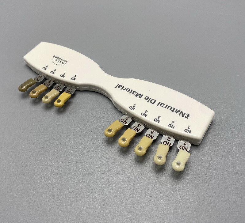 Ivoclar Vivadent Dental Teeth Bleaching Shade Guide ND 9 A-D 20 IPS Natural Die