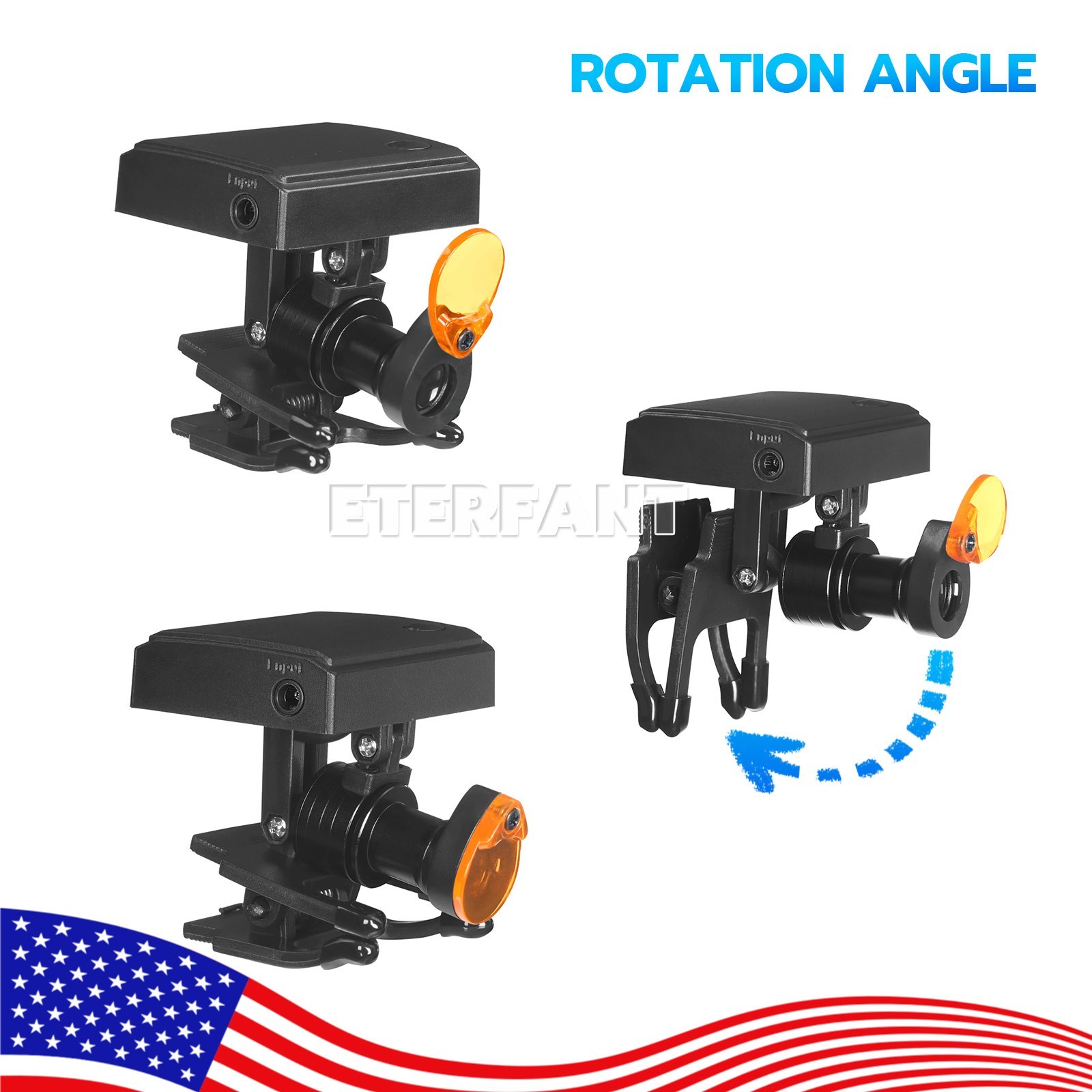 ETERFANT Dental 5W LED Lightweight Headlig Lamp/W/Filter for Binocular Loupe US