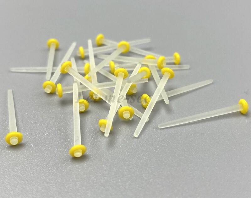 2000Pcs Dental Quartz Glass Fiber Post Teeth Restorative Screw Straight 4 Sizes