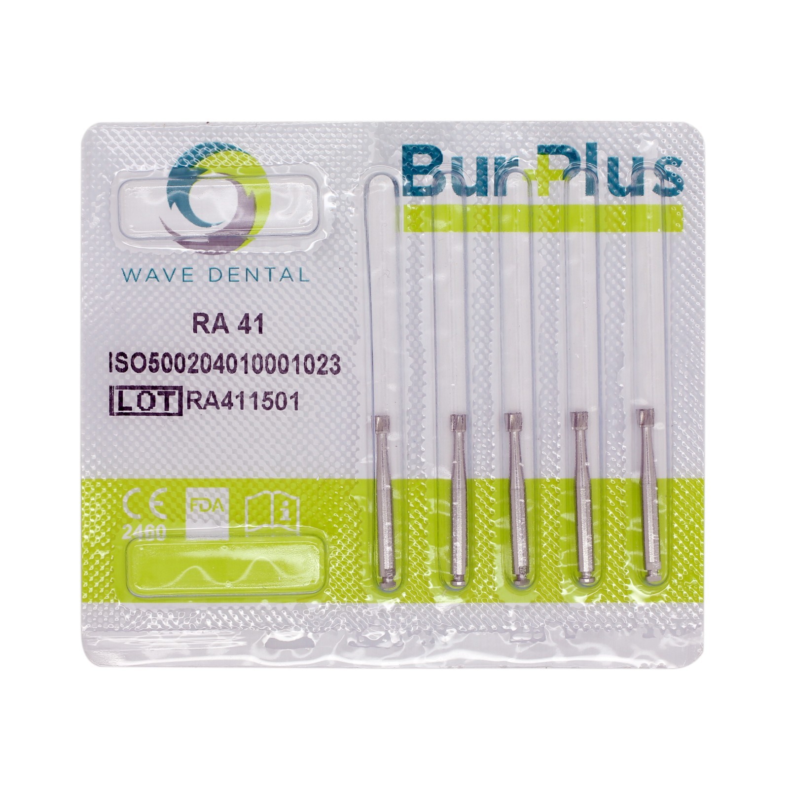 Wave Dental Latch Carbides Contra Angle Bur 22mm Round Taper Fissure Invert Cone