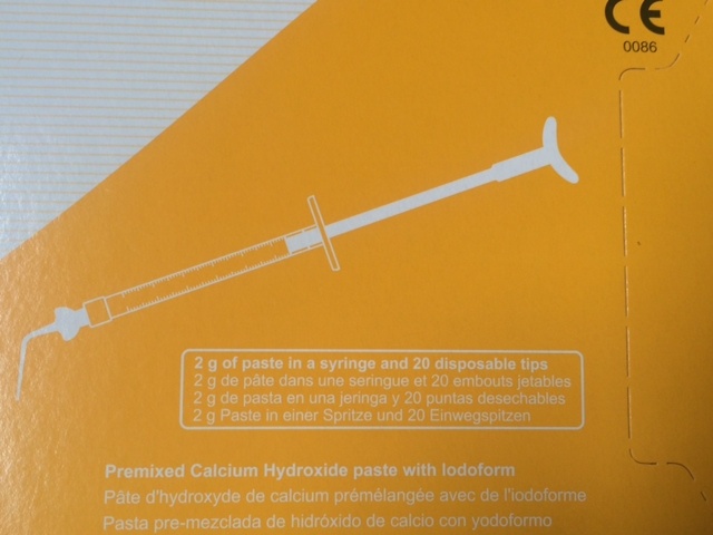 Dental Vitapex Premixed Calcium Hydroxide root canal filling +20 disposable tips