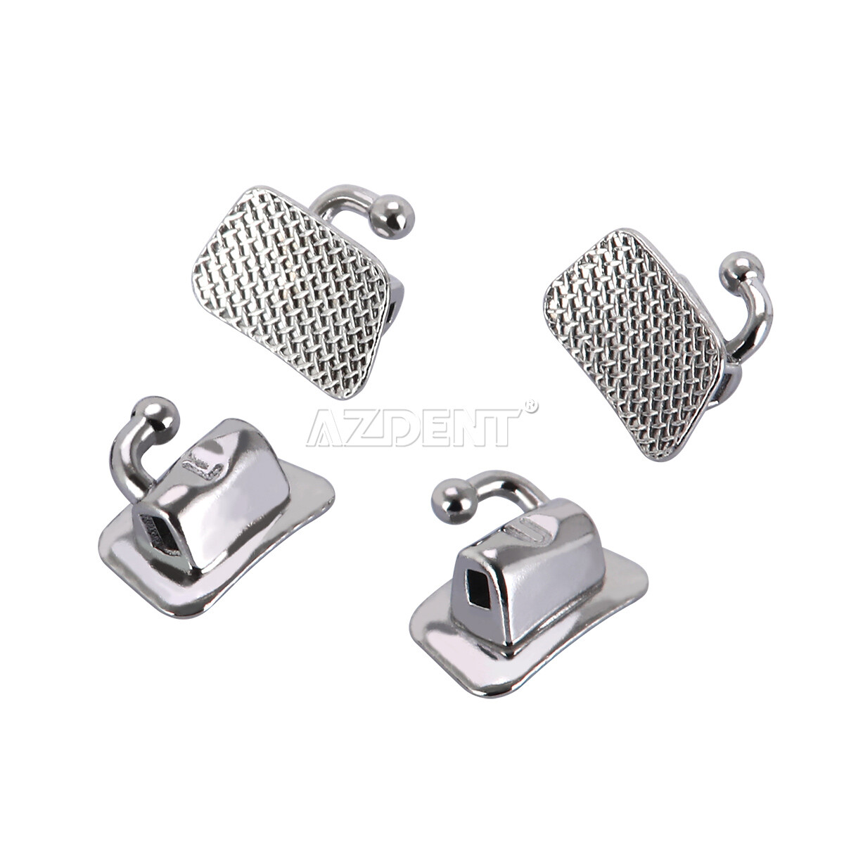 AZDENT Dental Orthodontic Bondable Buccal Tube 1st 2nd Molar MBT/Roth.022/.018