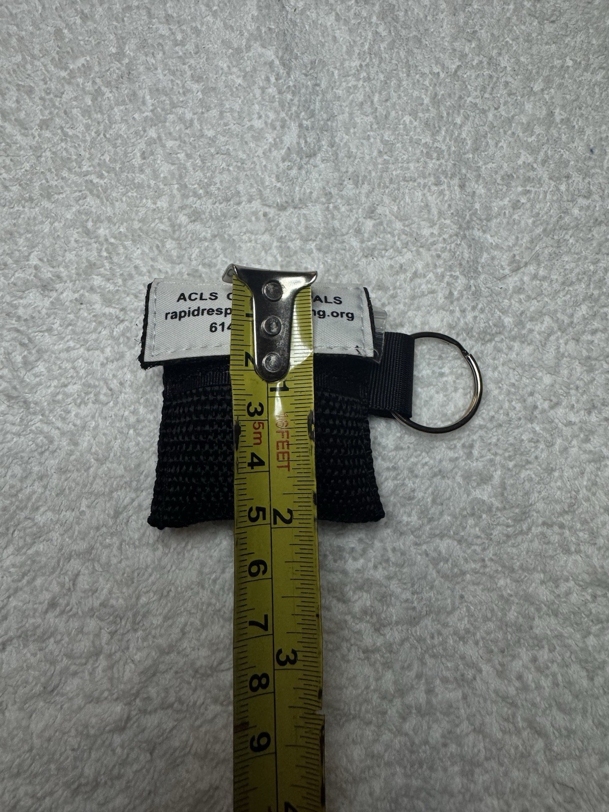 CPR Mask Keychain with CPR Face Shield