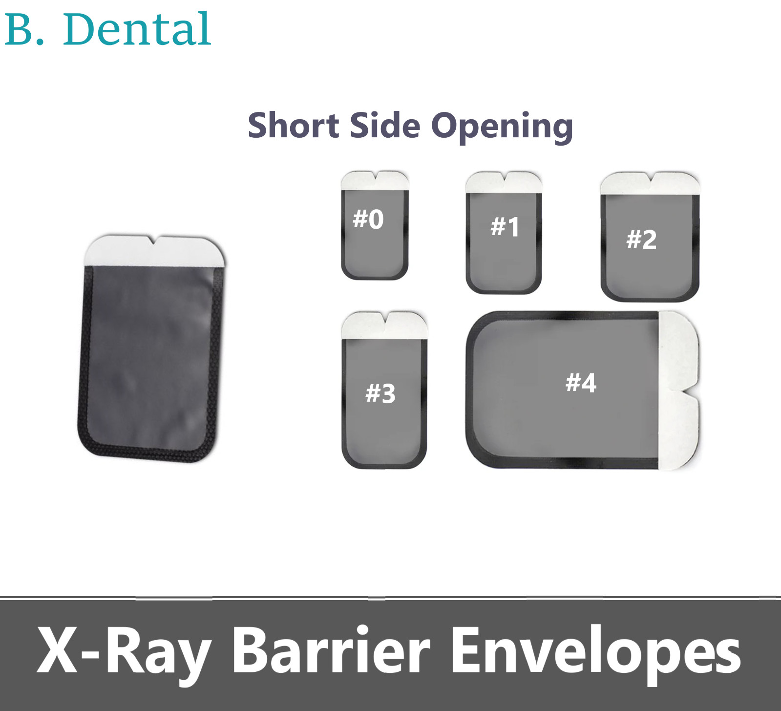 100 -1000 pcs X-Ray PSP Barrier Envelopes Phosphor Storage Plates Size: 0 ScanX