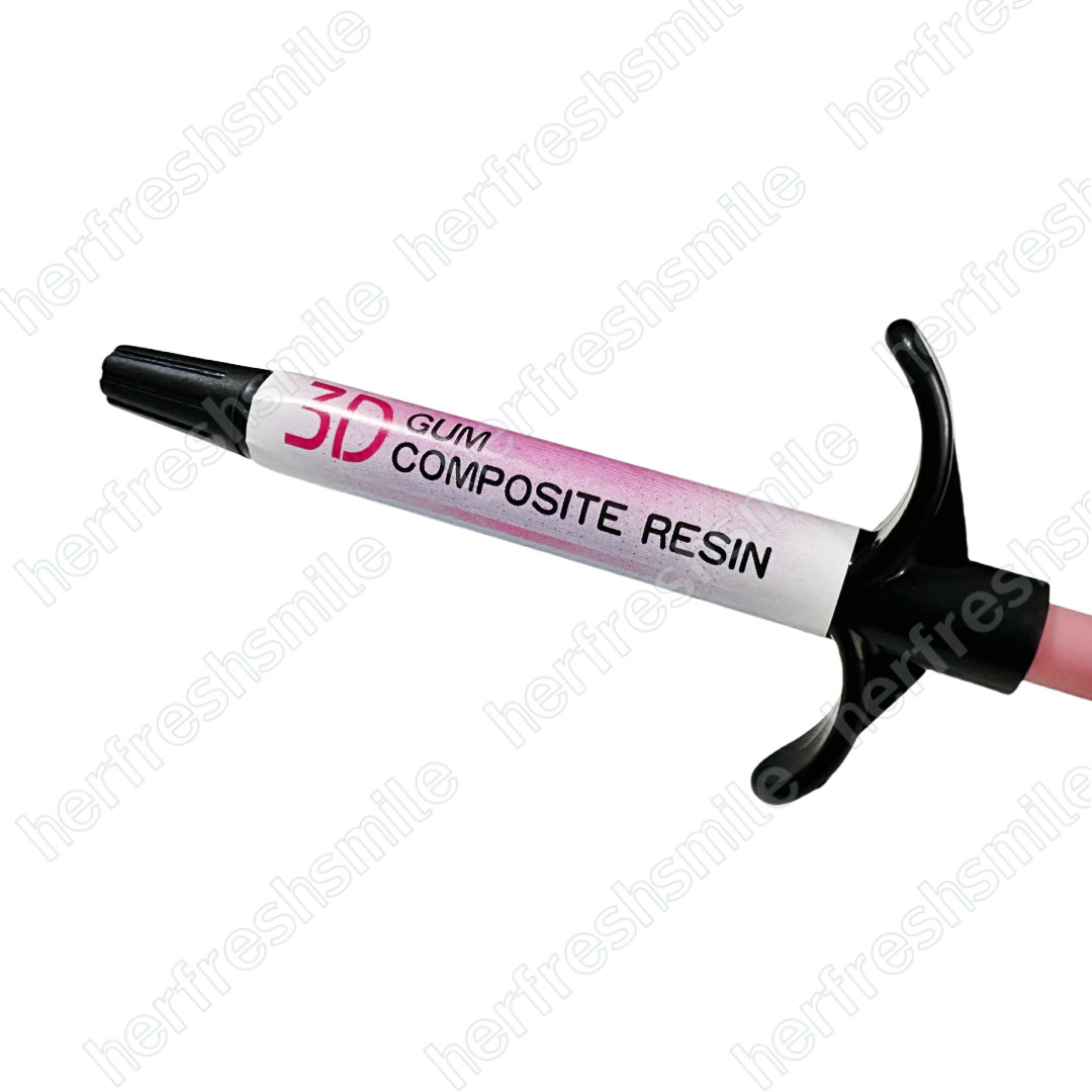 Gingiva Pink Resin Dental Beauty Gum Composite Highly 3D Aesthetic Color Guide