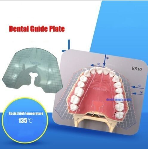 Dental Guide Template Plate For Complete Denture False 135℃ Teeth Arrangement