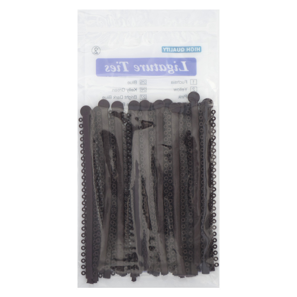 1000Pcs Dental Lab Orthodontic Treatment Ligature Ties Elastic Bands O-Rings Kit