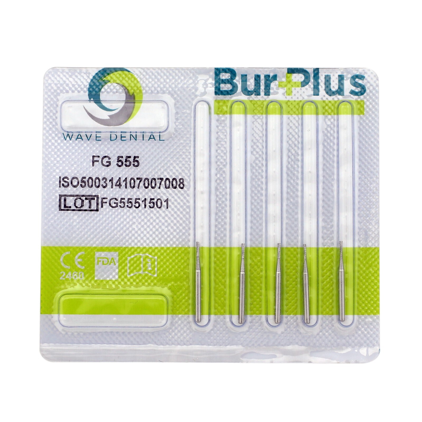 Wave Dental Carbide Bur High Speed FG 555 557 699 702 701L Prima Midwest Burs
