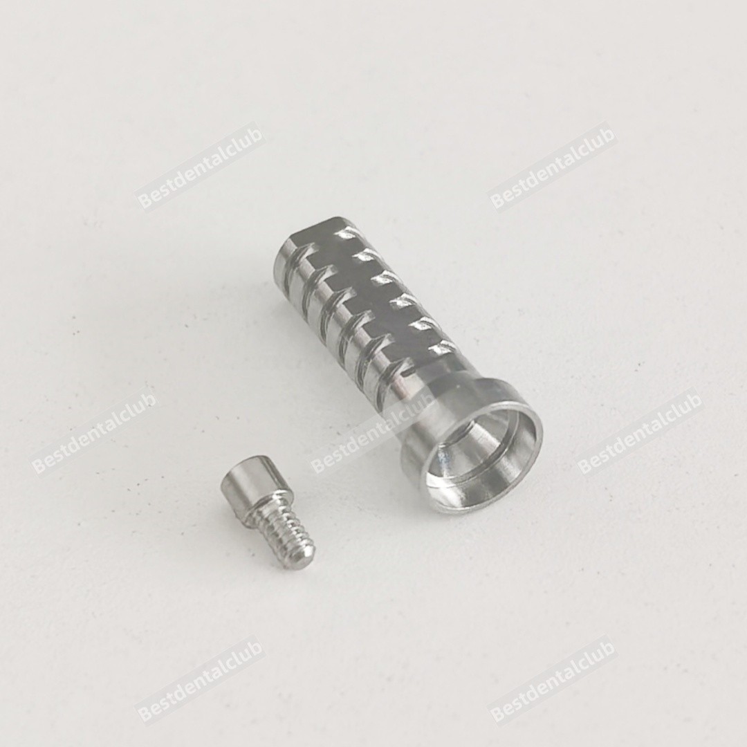 20Pcs Titanium Temporary Cylinder Ti MU Sleeve Multi Unit 4.8mm Abutment Fit NOB