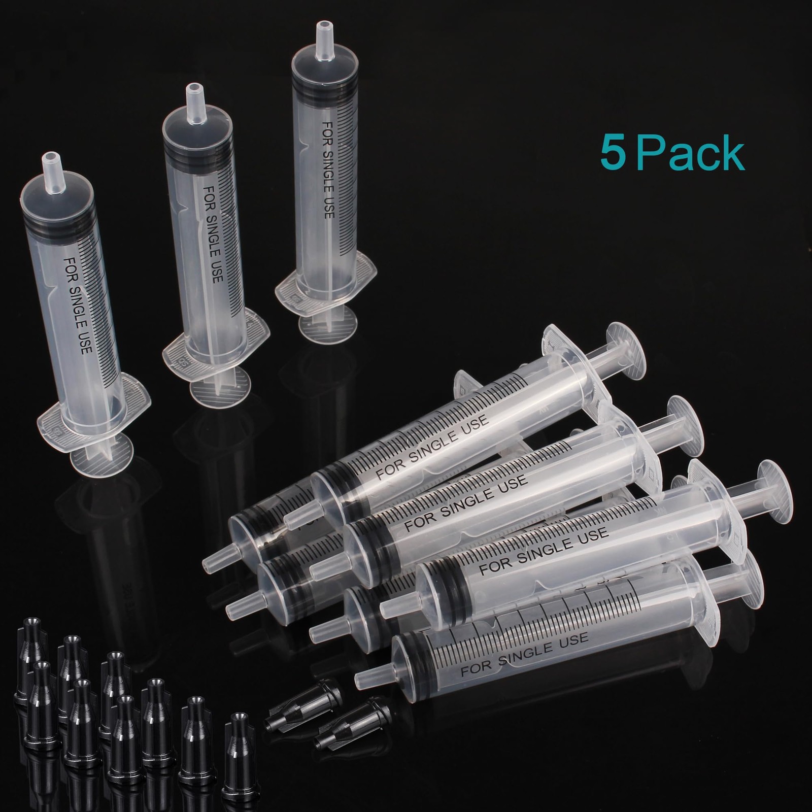10ml Plastic Syringe Without Needle for Liquid – Measuring 10ml, transparent