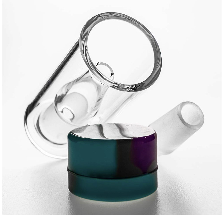 14mm Silicone Reclaimer Reclaim Collector Male 90º *USA SELLER* 18 Color Options