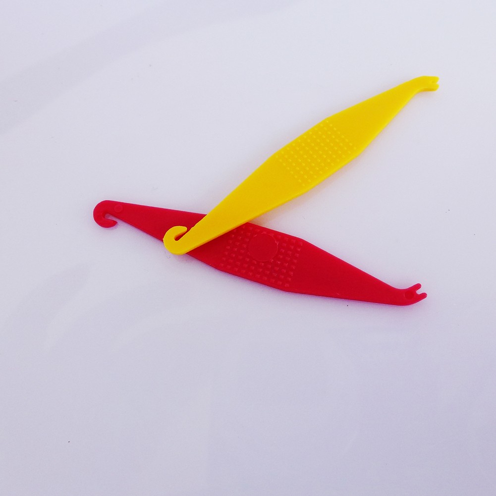 100pcs Orthodontic Elastic Rubber Placer for Brace Elastic Band Assorted 4Colors