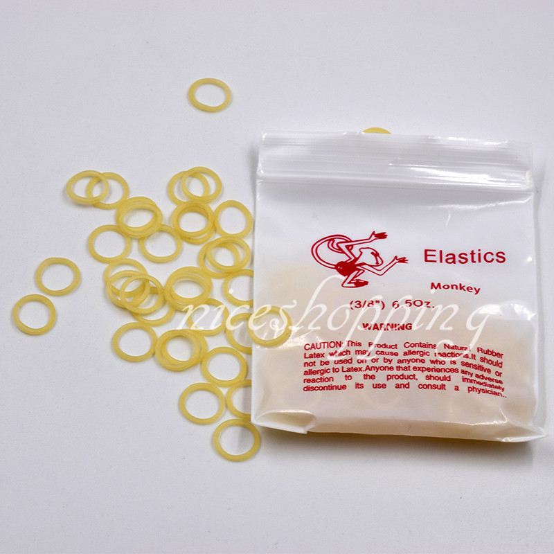 Dental Orthodontic Elastics Latex Braces Rubber Bands Monkey 1/4 6.5Oz Fox 1 Box