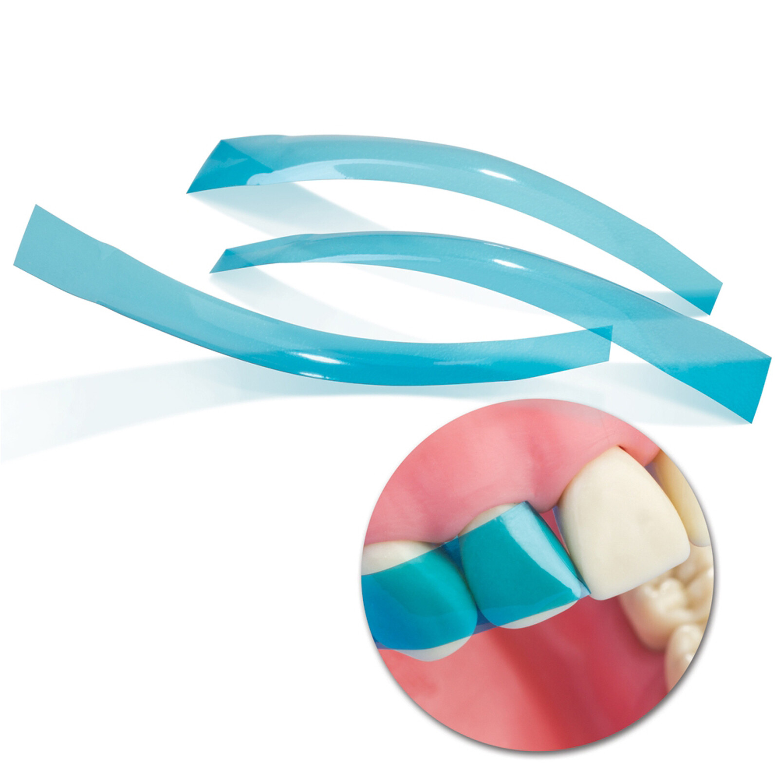 Dental Blue view varistrip Contoured Anterior Matrix Bands Restoration Matrices