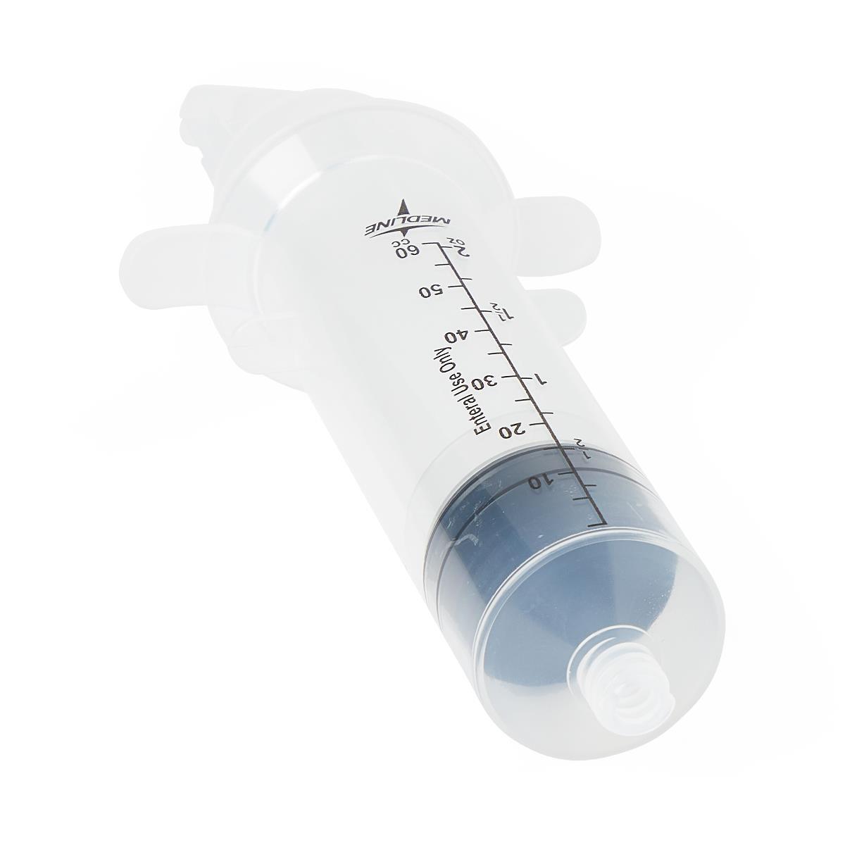 Medline ENFit 60 mL Flat Top Irrigation / Feeding Syringe 5 EA – ENFIT70642