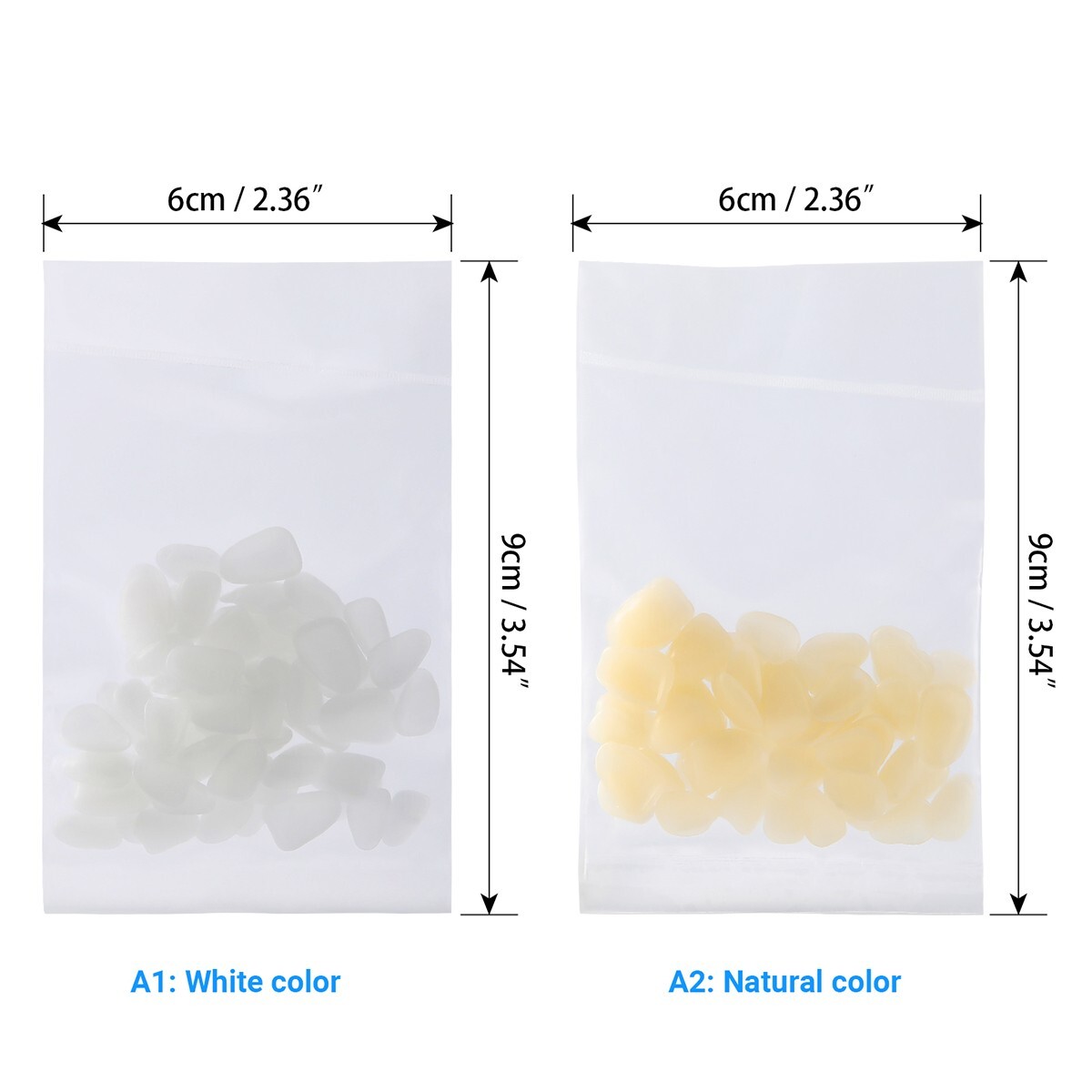 100 Pieces Dental Resin Teeth Temporary Crown Tooth Veneers Whitening Set A1 A2