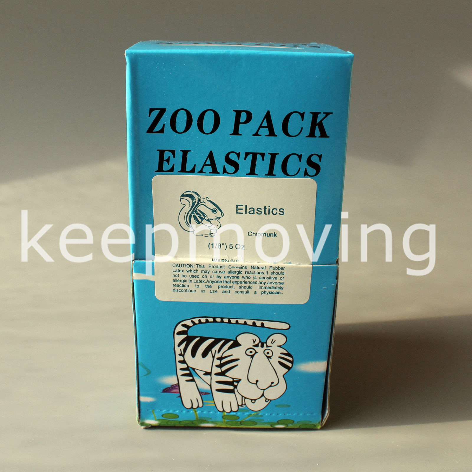 50 Packs ZOO PACK Orthodontic Elastics Rubber Bands 1/8″ Force Chipmunk 5.0 OZ