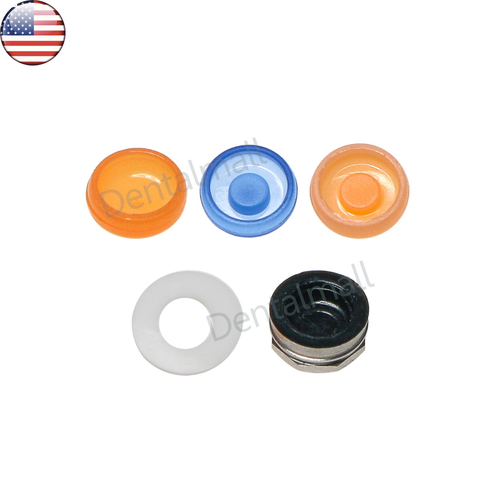 US Dental Abutment fit Adin Cortex Zimmer PAØ3.5mm GH 1-5mm Locator Tool Caps