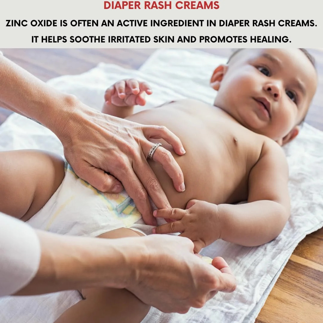 100% Natural Zinc Oxide Powder | Non-Nano Uncoated Particles 0.22 LBS / 100 GMS