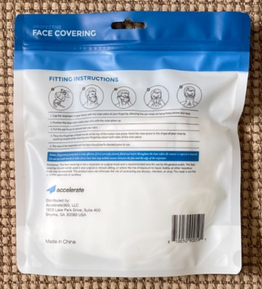 KN95 Protective Face Covering Mask Case of 1000pcs – NEW IN BOX