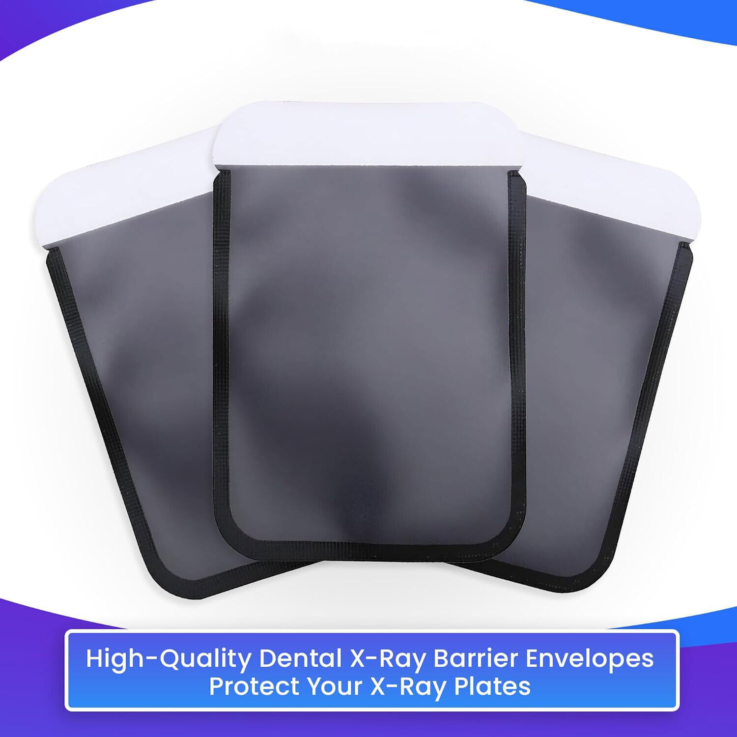 1000 Size 2 Barrier Envelopes for Dental X Ray Digital Phosphor Plate Sensor