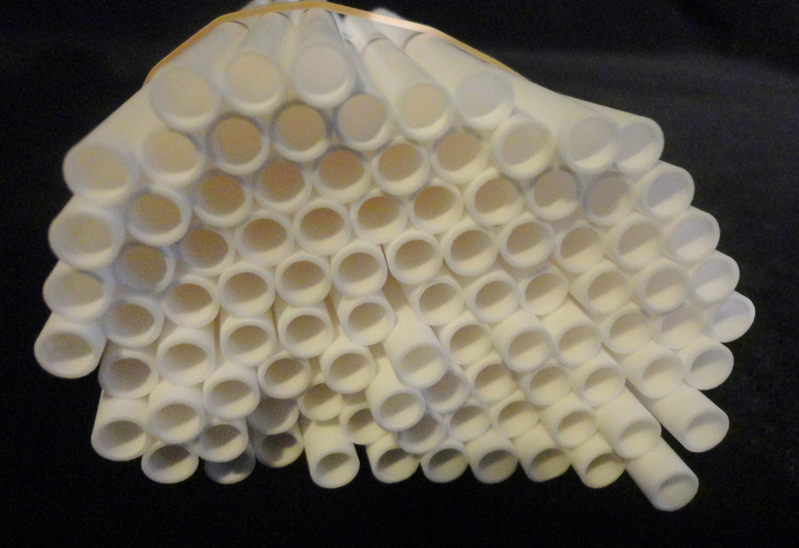 4 3/4″ LONG HIGH PURITY SINGLE BORE ALUMINA CERAMIC TUBES REFRACTORY No.: 151