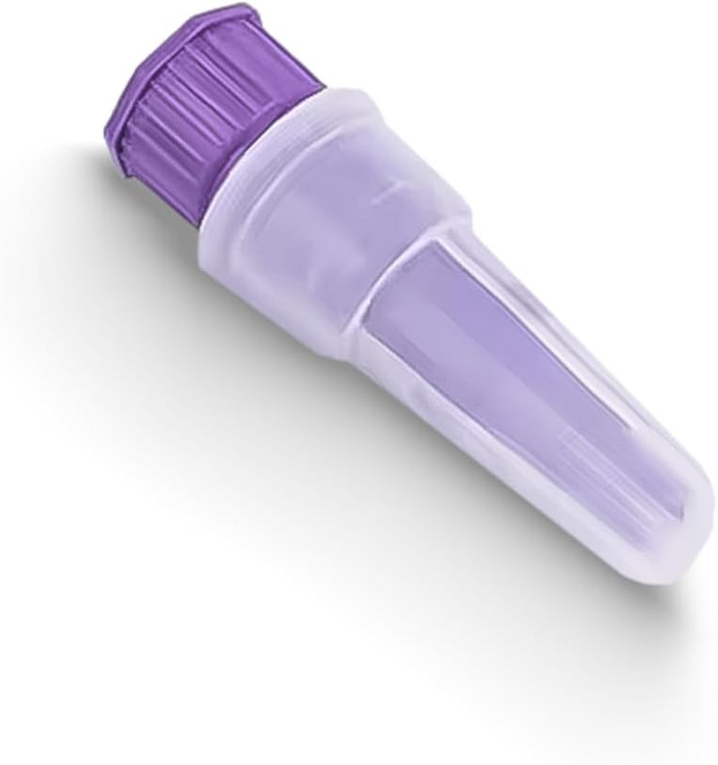 Enfit Transition Connector, 30/Box, Enfit Syringe Adapter, Purple