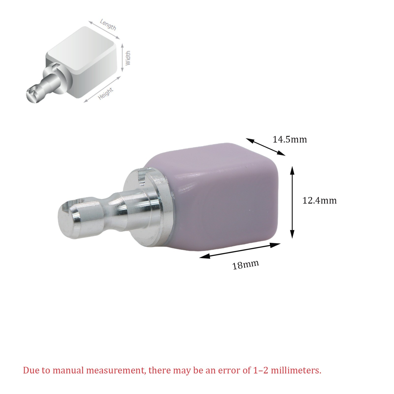 US C14 Dental Emax CAD/CAM Lithium-Disilicate Milling Blocks CEREC Inlab System