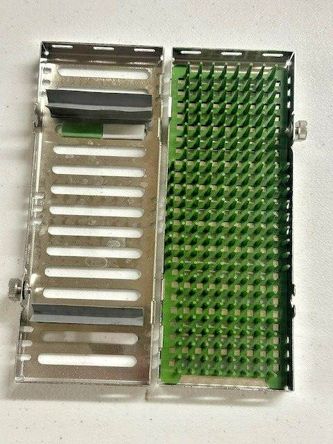 Hu-Friedy IMS Dental Instrument Sterilization Cassette Green Dentistry Small