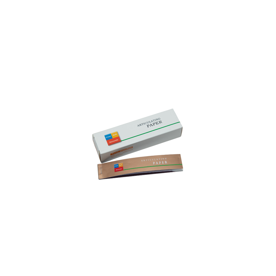 Articulating Paper Straight Thin Blue, 30 microns, 10 books x 40sheets/box