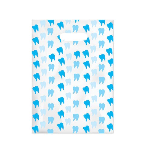 Specialty Scatter Bags Blue Scatter Tooth, 7.5″ x 10″, 100/Pkg.