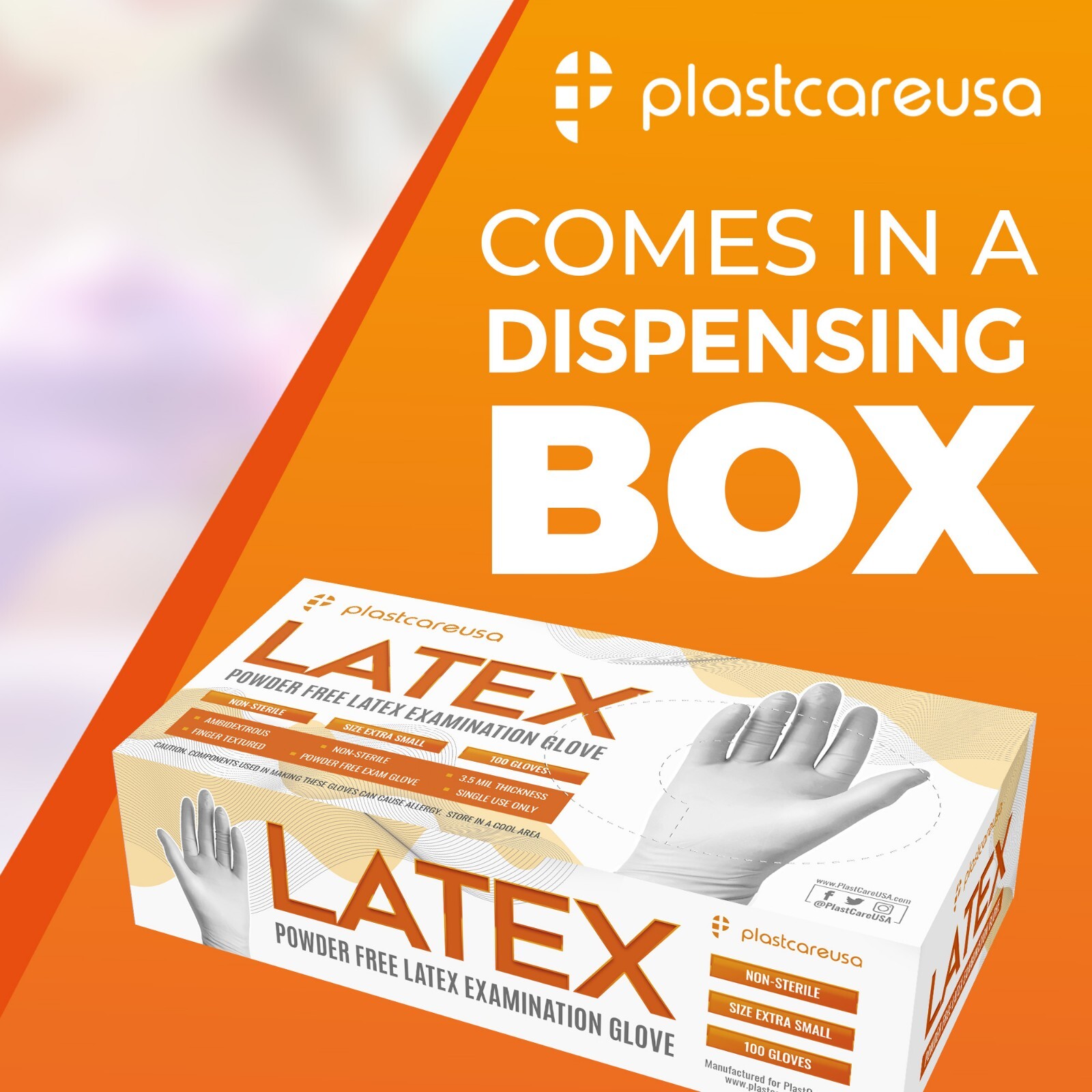 Latex Exam Gloves – Black or White, Medical Disposable, Vinyl & Powder Free