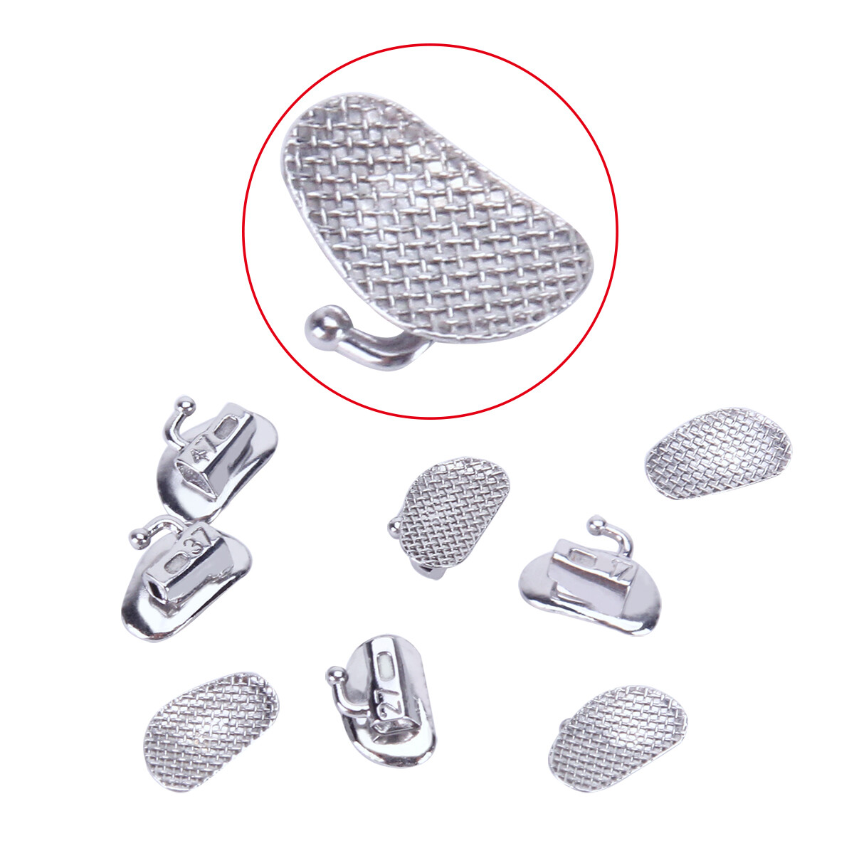 Dental Orthodontic Bondable Buccal Tubes 1st/ 2nd Tubes Roth /MBT 022 AZDENT
