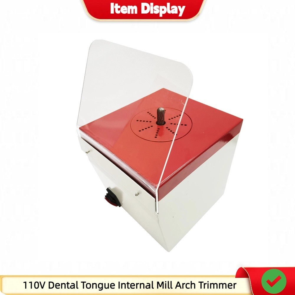 110V Dental Tongue Internal Mill Arch Trimmer Plaster Grinding Machine 180W